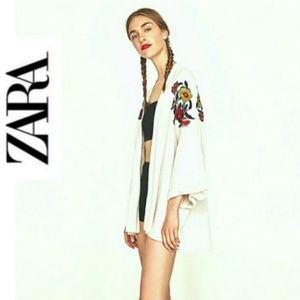 Zara Embroidered Kimono